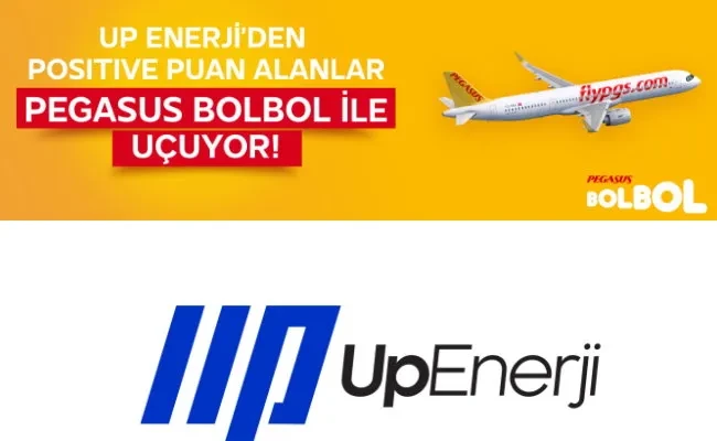 UpEnerji ve Pegasus’tan uçuran kampanya