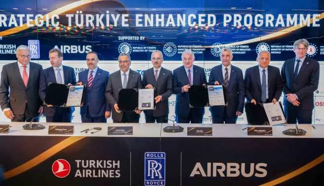 Rolls-Royce ve THY stratejik ortaklıklarını güçlendiriyor
