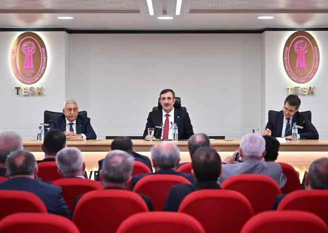 Cumhurbaşkanı Yardımcısı Yılmaz TESK