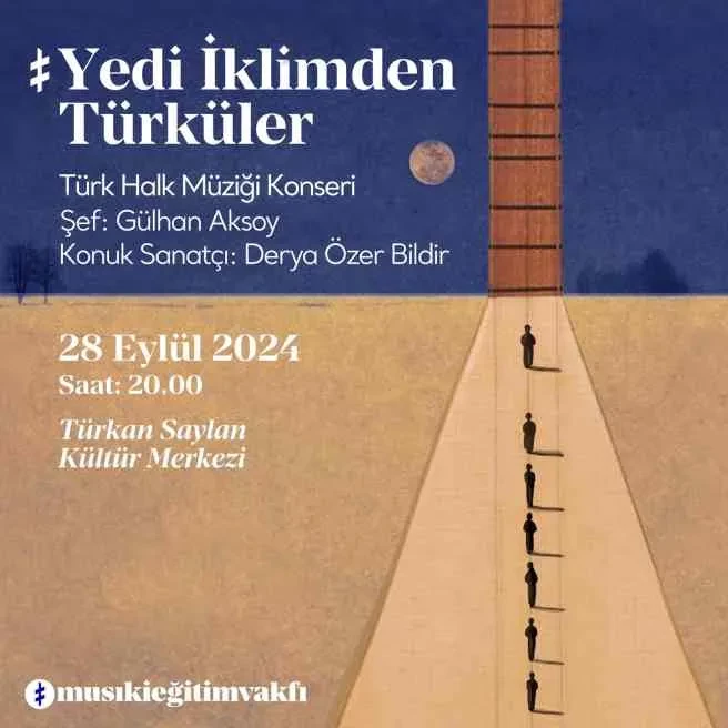 Yedi İklimden Türküler Konseri ile Türk Halk Müziği Ziyafeti