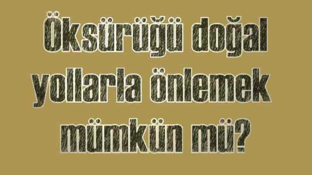 Öksürüğü önleyici gıdalar nelerdir